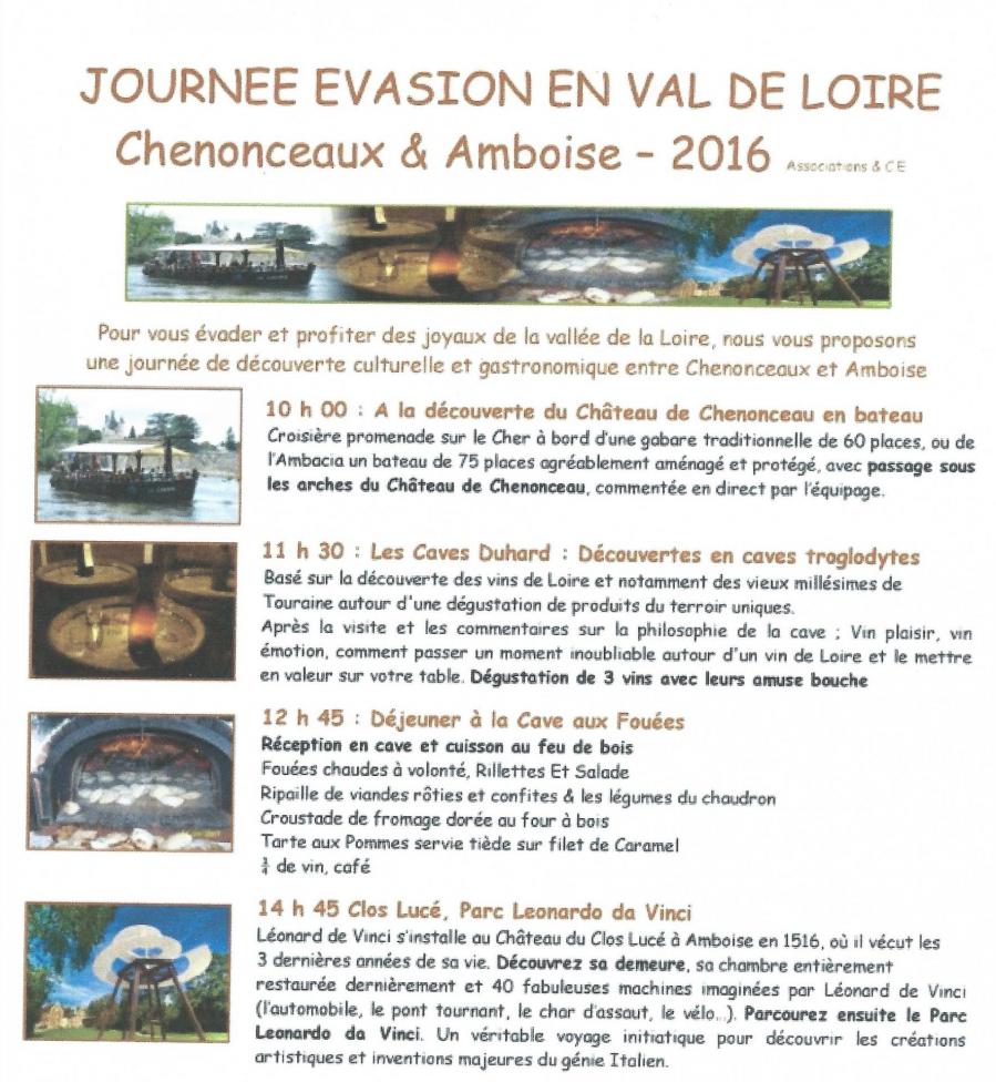 Journee evasion