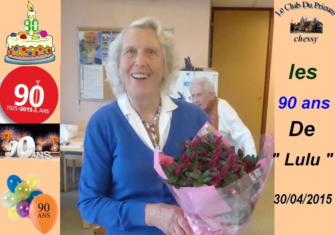 Les 90 ans